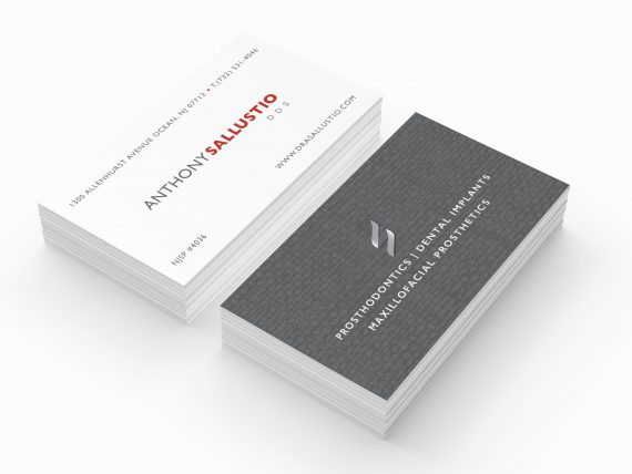 Dr. Sallustio Business Cards by PBHS Graphic Design
