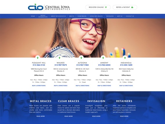Orthodontic Web Design