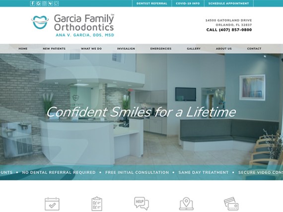 Orthodontic Web Design
